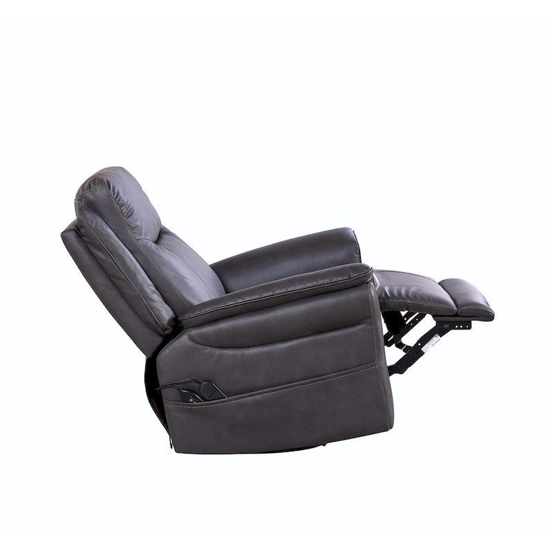 Christopher Knight Home - Harrison Power-Schaukelsessel mit Heizung & Massage, gepolsterten Armlehnen, für Wohnbereiche