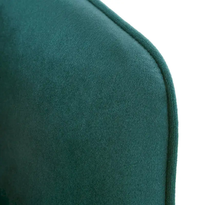 Bette Gold Finish Samt-Akzentstuhl von iNSPIRE Q Bold