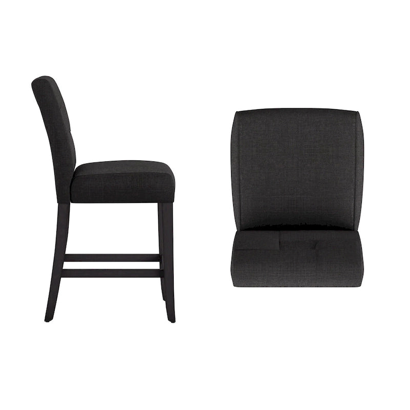 Brda Keyhole Thekenhocker mit hoher Rückenlehne (2er-Set) - Hocker