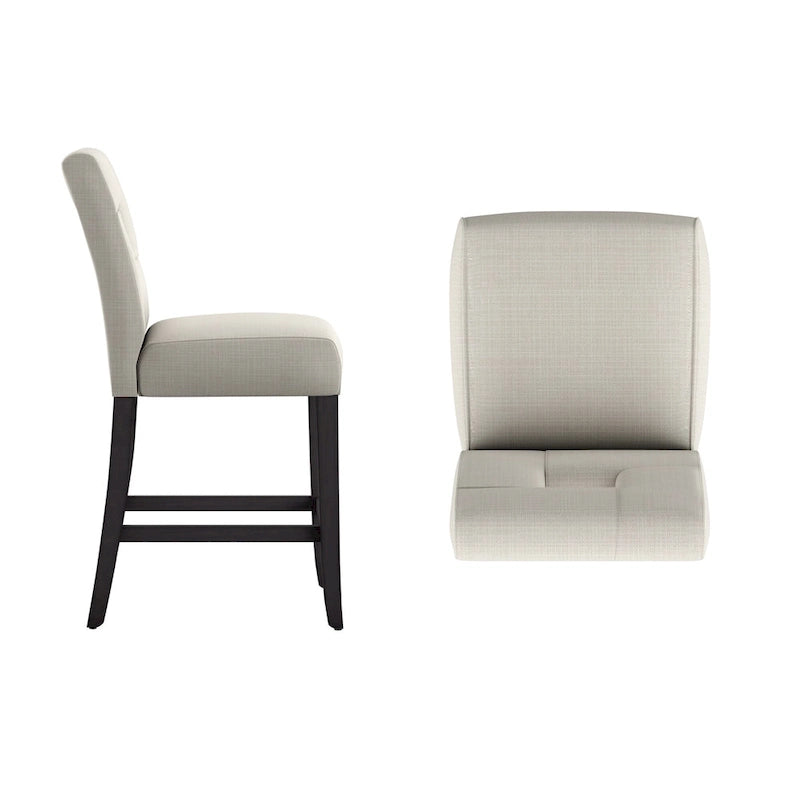 Brda Keyhole Thekenhocker mit hoher Rückenlehne (2er-Set) - Hocker