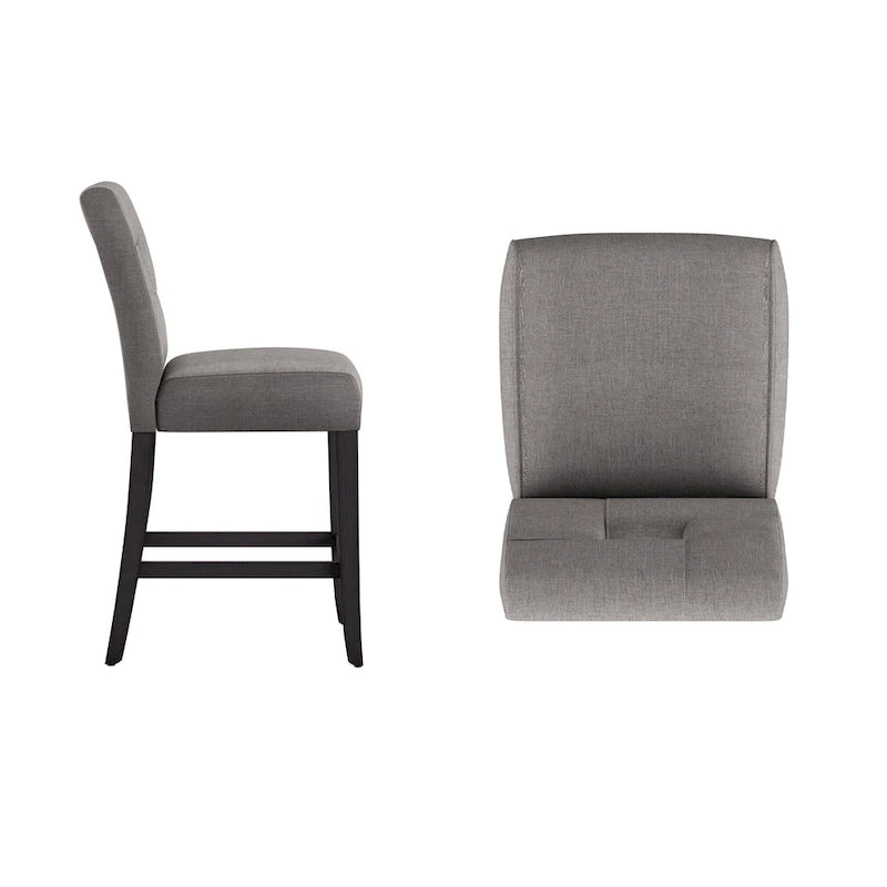 Brda Keyhole Thekenhocker mit hoher Rückenlehne (2er-Set) - Hocker