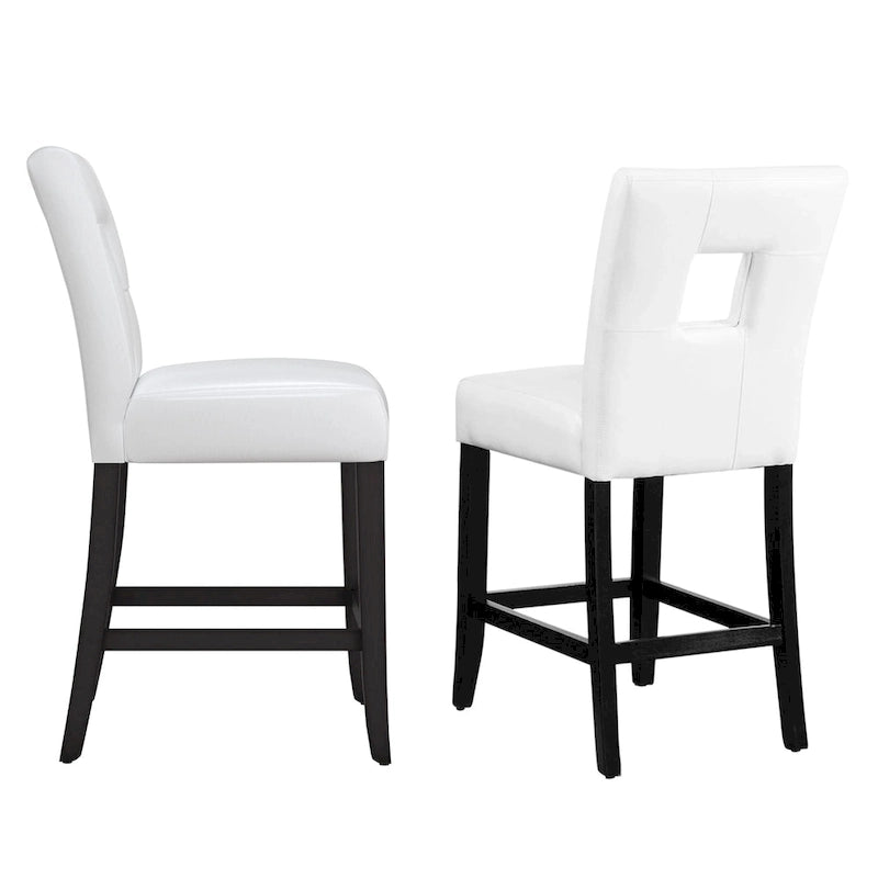Brda Keyhole Thekenhocker mit hoher Rückenlehne (2er-Set) - Hocker