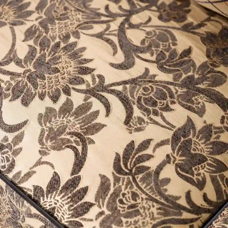 Rend traditionelles Sofa mit aufgerollten Armlehnen und Tufting aus Kunstleder von Furniture of America