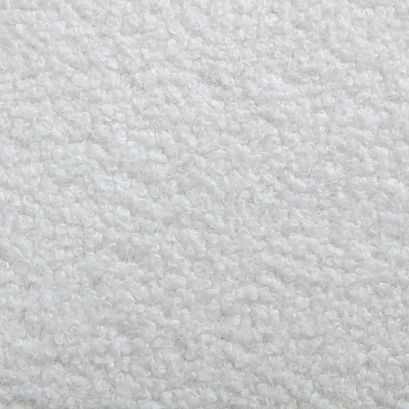 Drehbarer Fasssessel mit Lammwollstoff